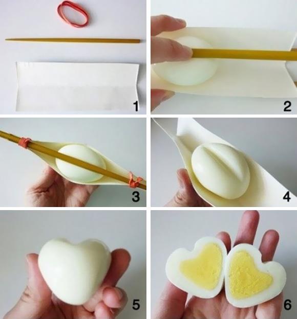 Uova a cuore: istruzioni :D